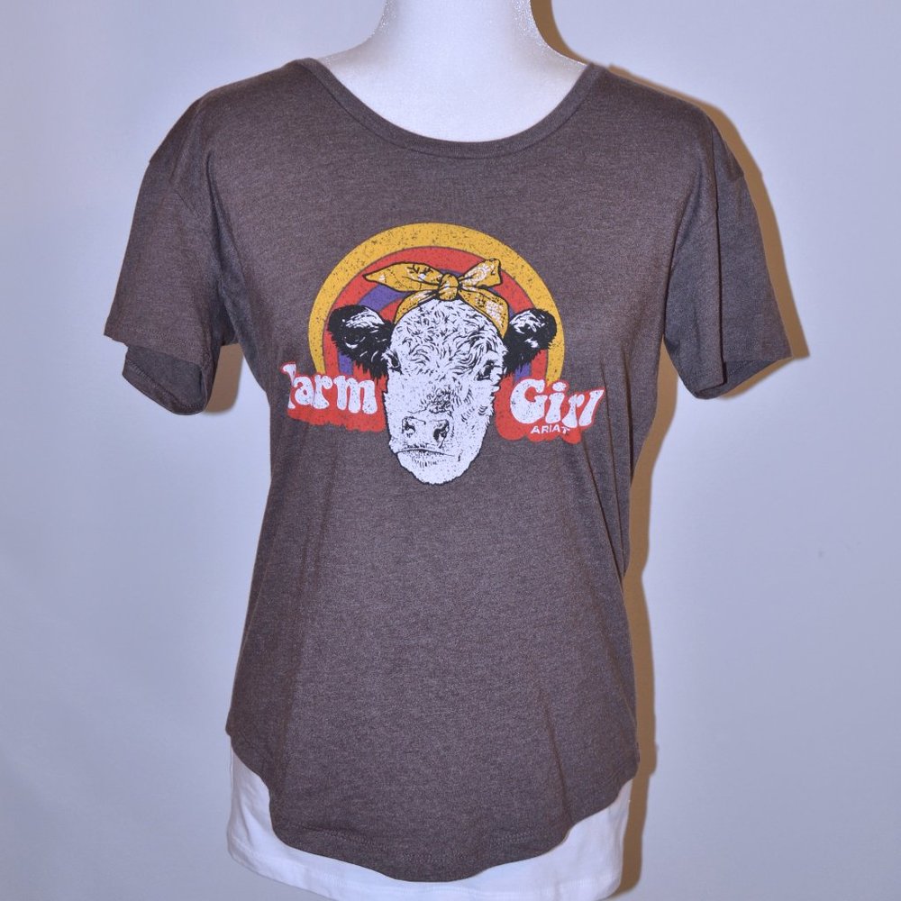 Ariat Ladies Hereford "Farm Girl" T-Shirt